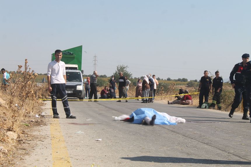 Turgutlu’da trafik kazası: 1 ölü, 1 ağır yaralı